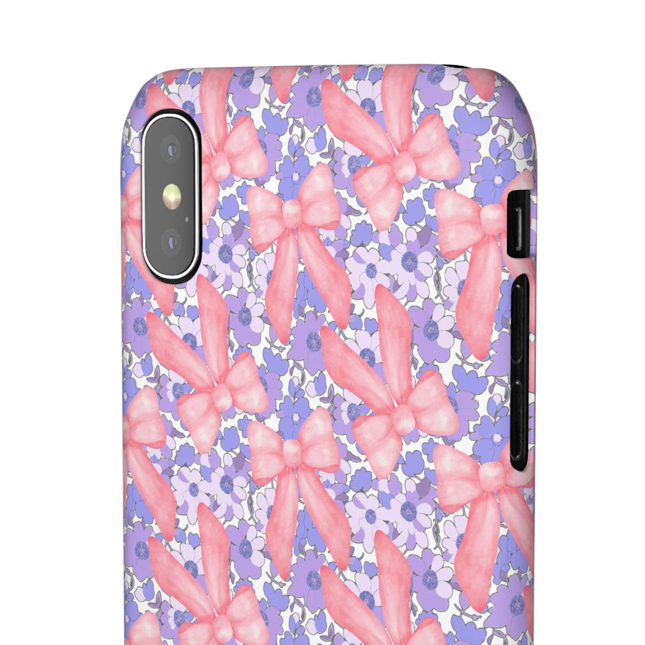Bow Floral - Elite Phone Case