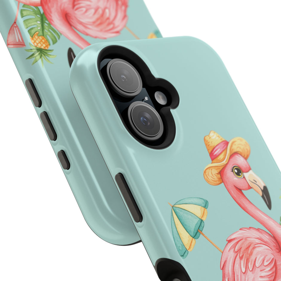 Tropical Flamingo - Extreme MagSafe Phone Case - Westport Cove