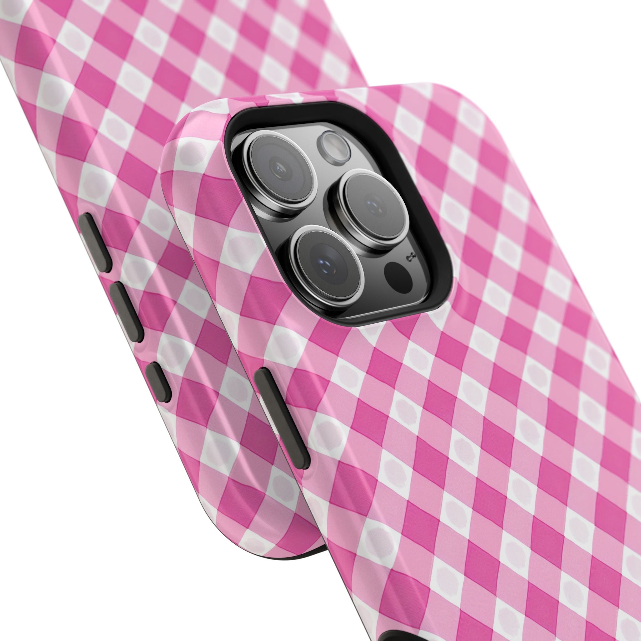 Pink Gingham - Extreme Phone Case