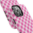 Pink Gingham - Extreme Phone Case