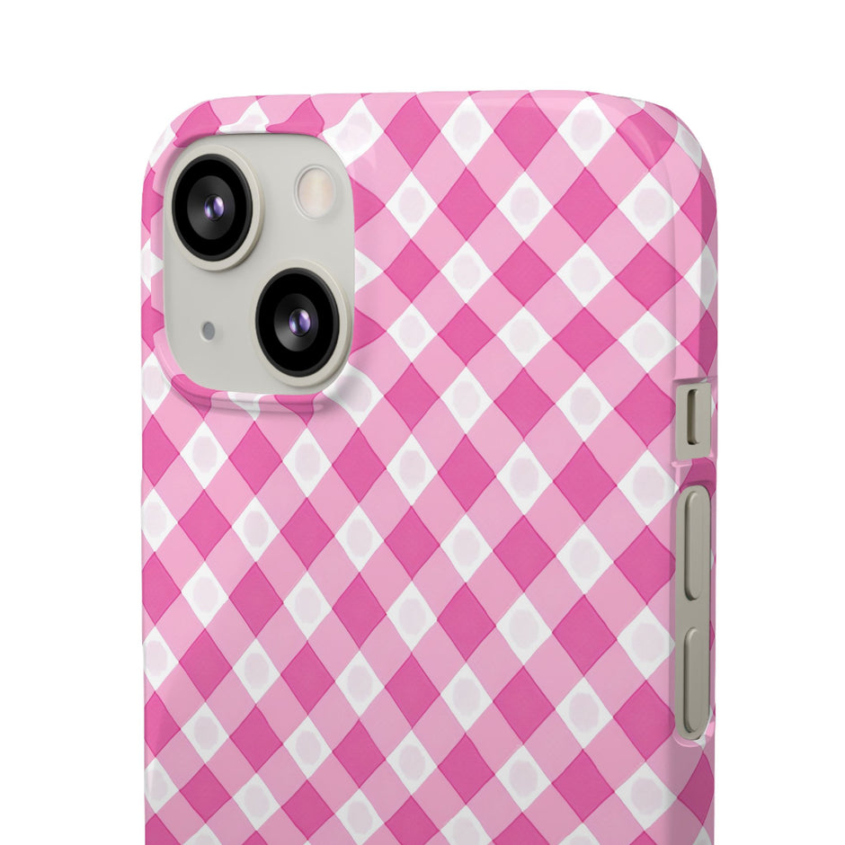 Pink Gingham - Elite Case