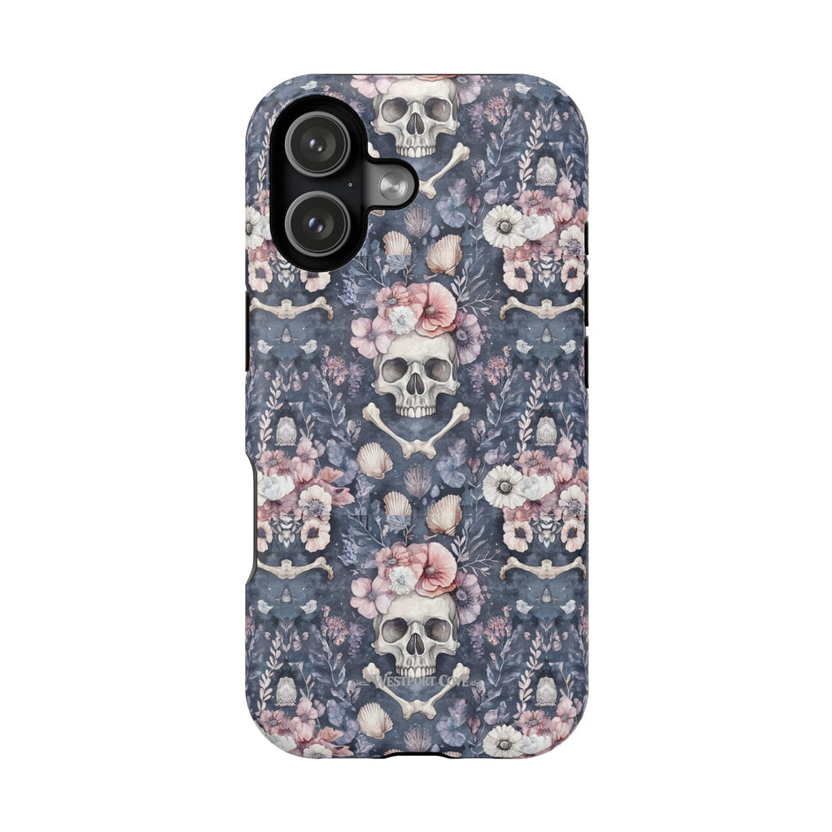 Floral Skull - Extreme MagSafe Phone Case