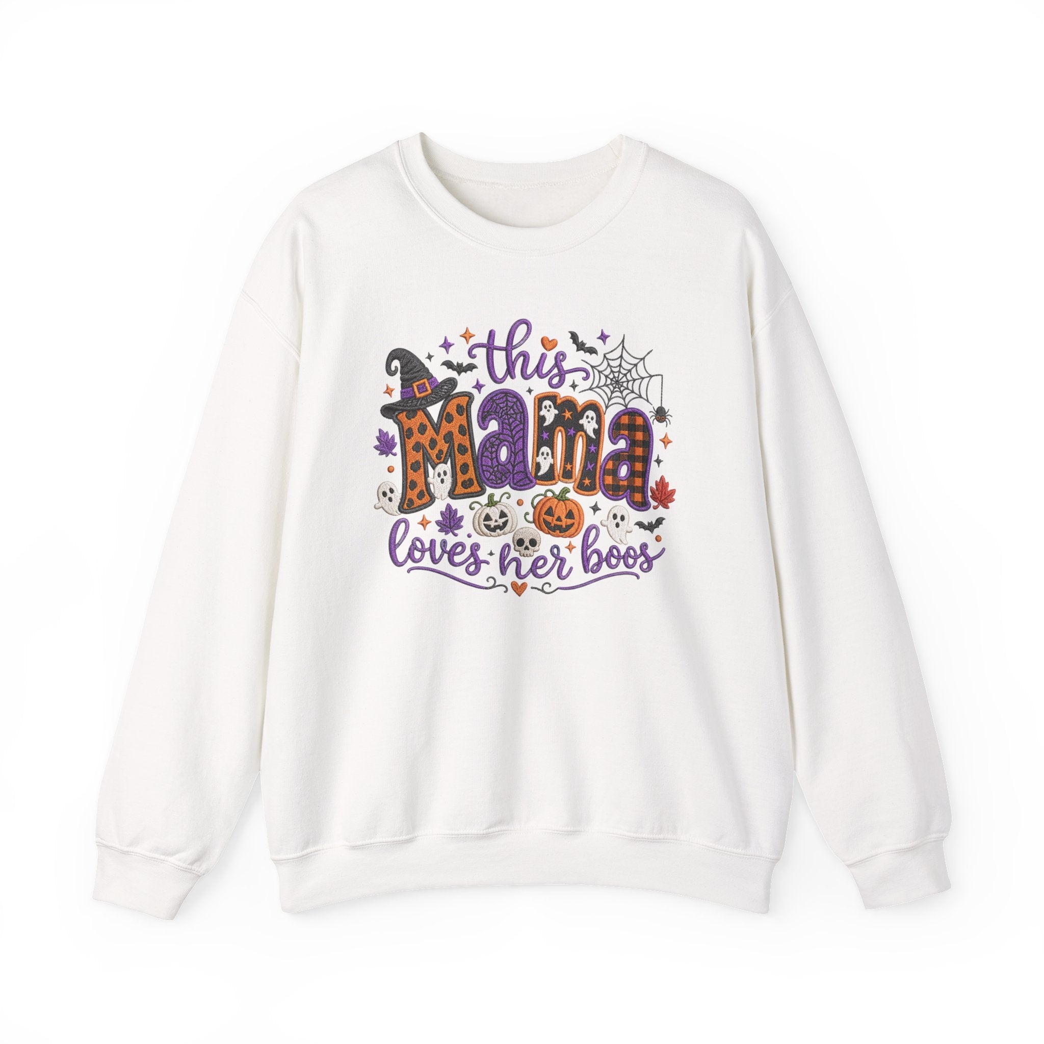 Mama Loves Her Boos Halloween Sweatshirt