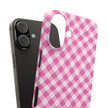 Pink Gingham - Elite Case