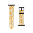 Daisy Chain - Apple Watch Band - Floral Watch Band - Yellow Daisy Pattern Apple Watch Strap