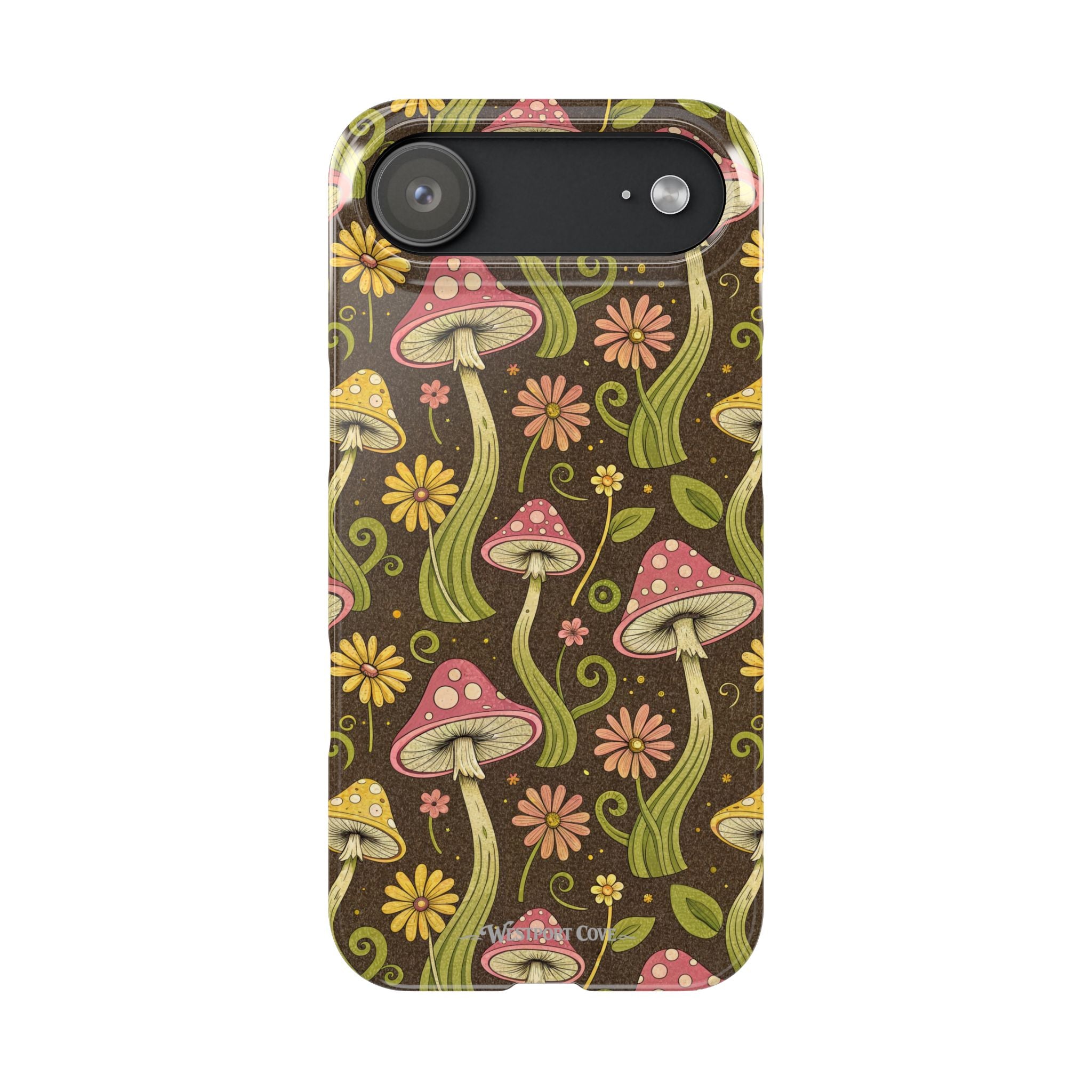 Magic Mushroom - Essential Phone Case – Retro Psychedelic Botanical Design