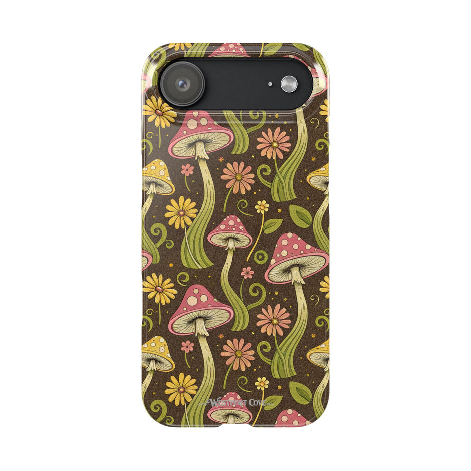 Magic Mushroom - Essential Phone Case – Retro Psychedelic Botanical Design