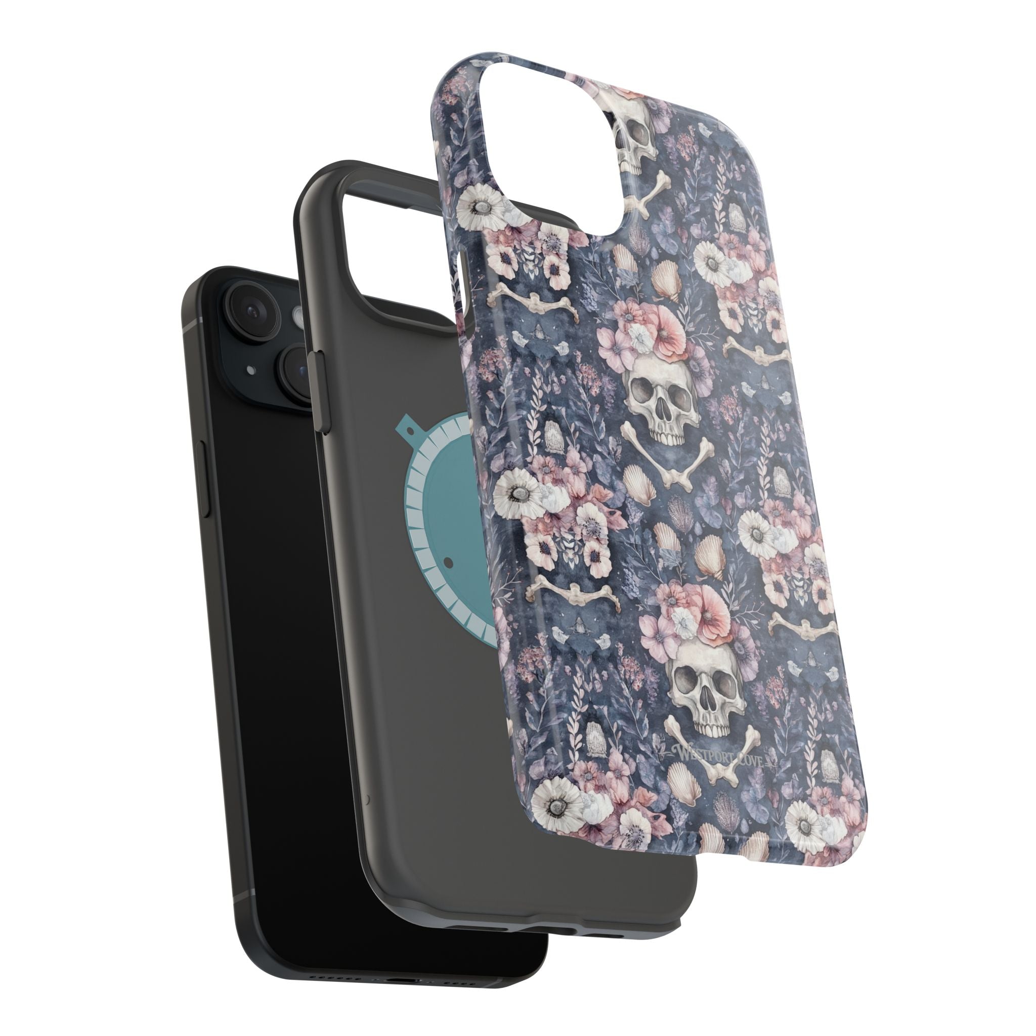 Floral Skull - Extreme MagSafe Phone Case