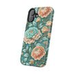 Teal Peony - Extreme MagSafe Phone Case
