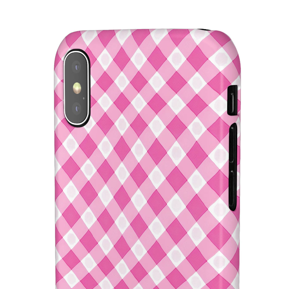 Pink Gingham - Elite Case