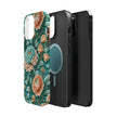 Teal Peony - Extreme MagSafe Phone Case