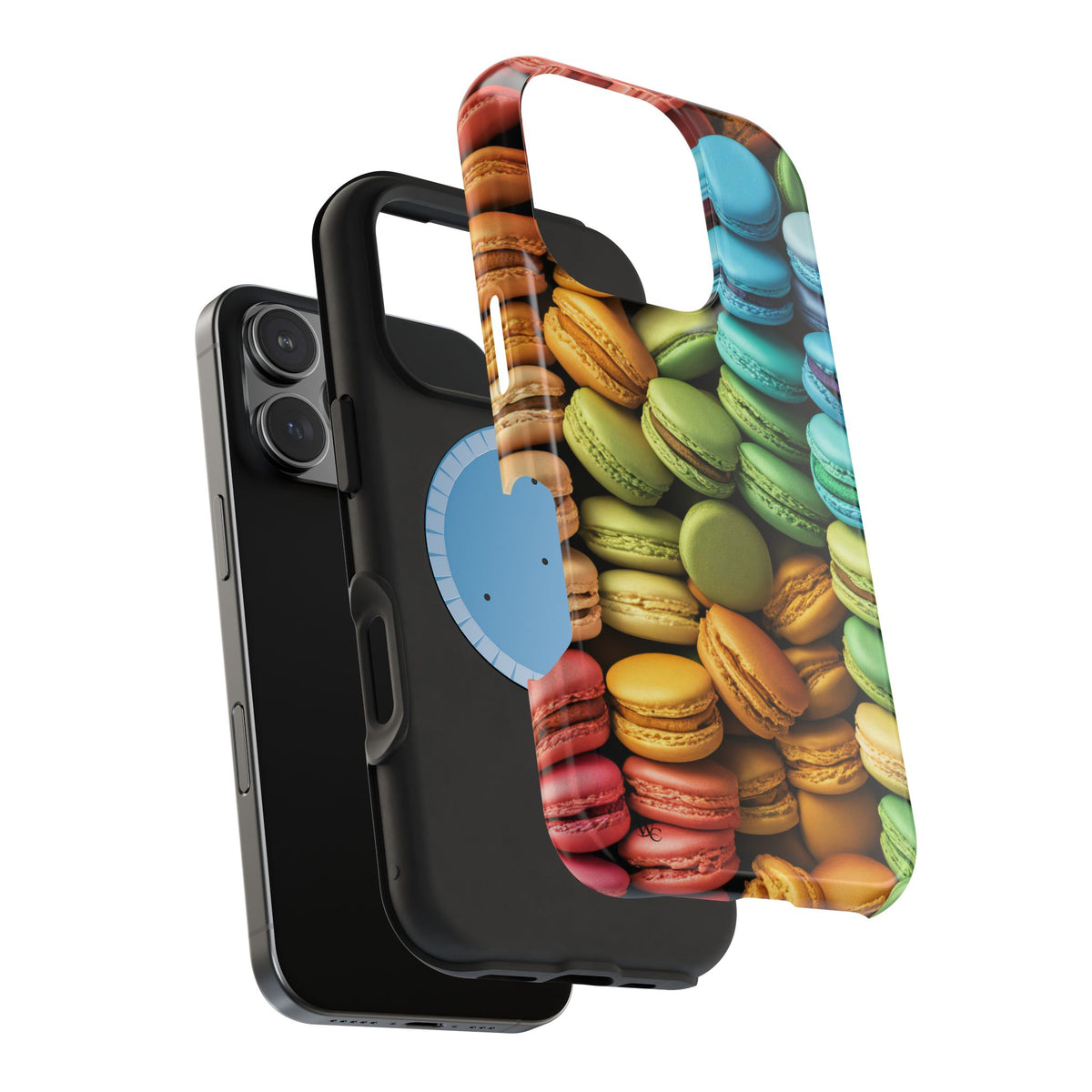 Rainbow Macarons  - Extreme Impact MagSafe Phone Case