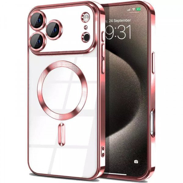 iPhone 17 Pro Max MagSafe Case – Rose Gold