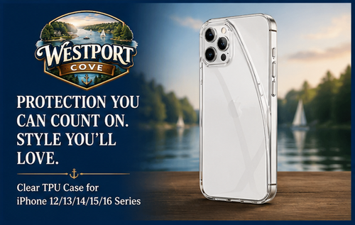 Clear TPU Shockproof Case – iPhone & Samsung