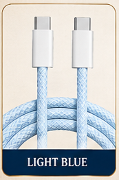USB-C to USB-C Charger Cord - (1M) - Pure Copper Core