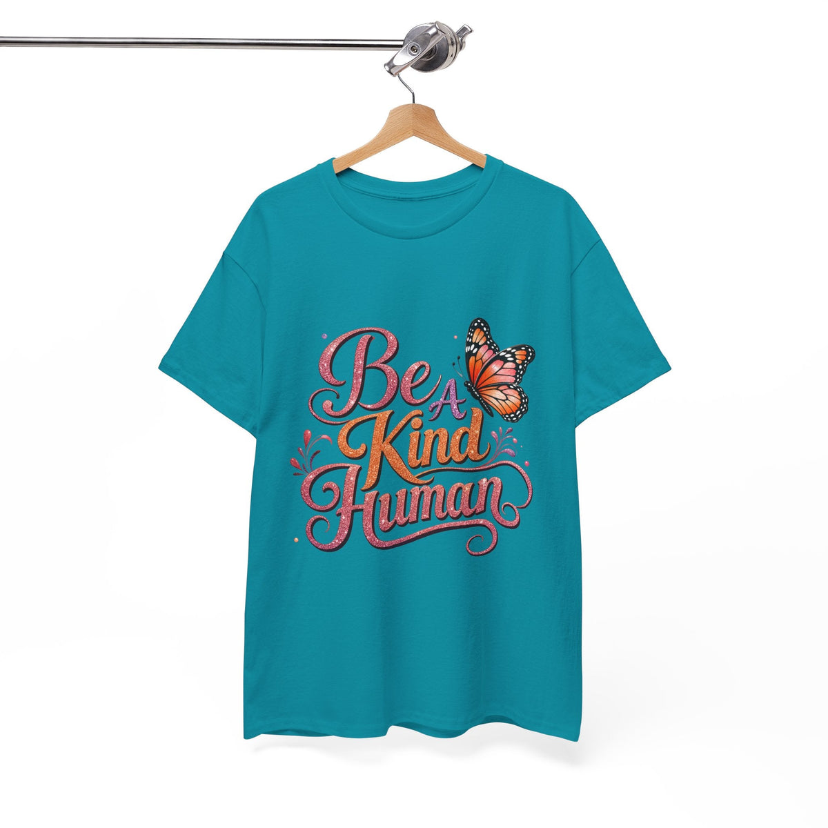 Be Kind Human T-Shirt — Butterfly Inspirational Graphic Tee - Westport Cove
