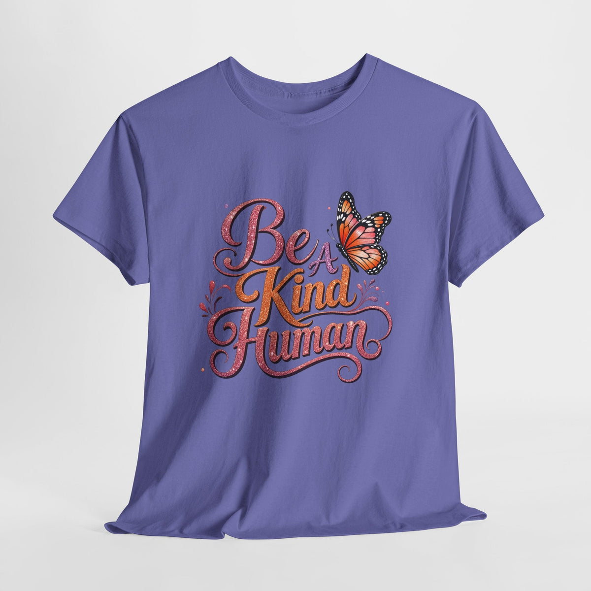 Be Kind Human T-Shirt — Butterfly Inspirational Graphic Tee - Westport Cove