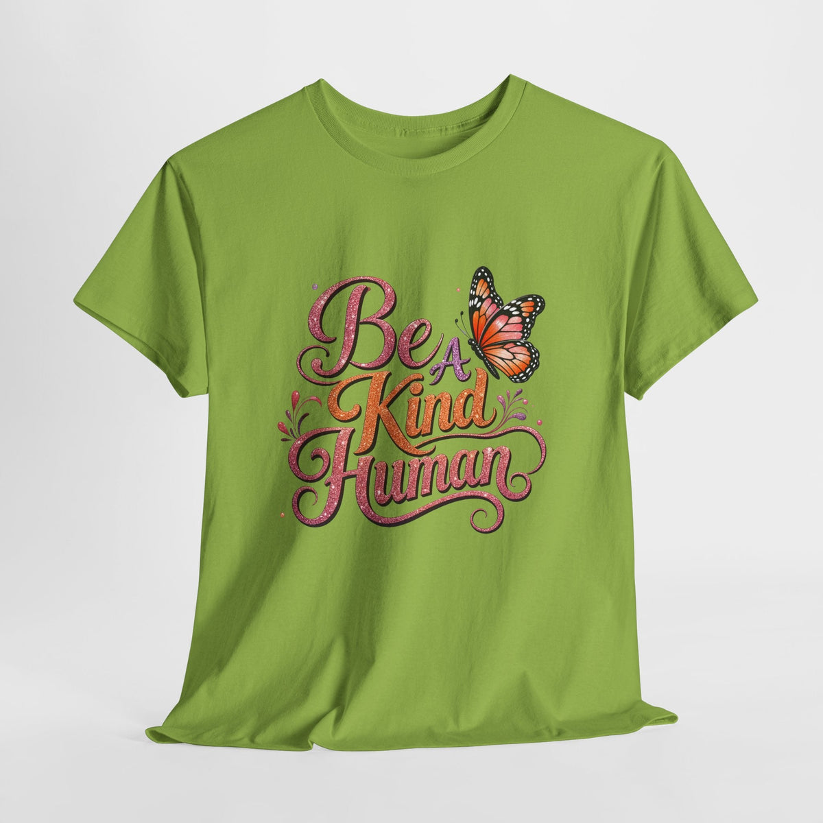 Be Kind Human T-Shirt — Butterfly Inspirational Graphic Tee - Westport Cove