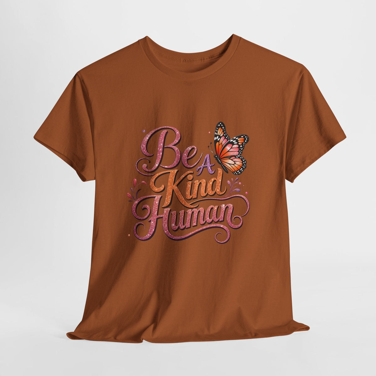 Be Kind Human T-Shirt — Butterfly Inspirational Graphic Tee - Westport Cove