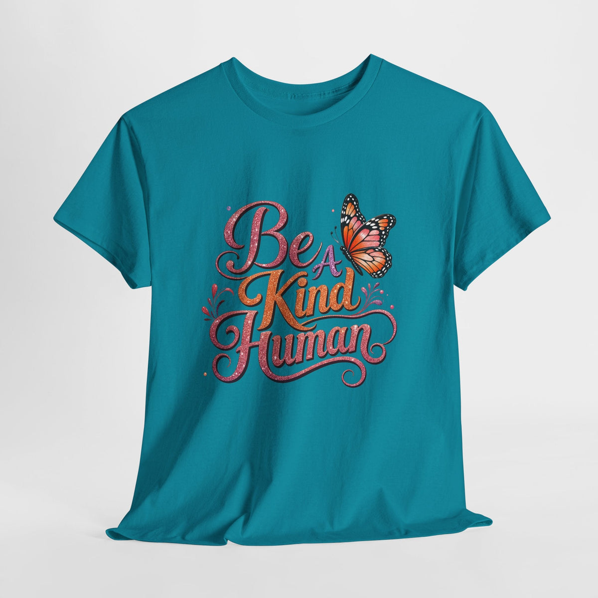 Be Kind Human T-Shirt — Butterfly Inspirational Graphic Tee - Westport Cove
