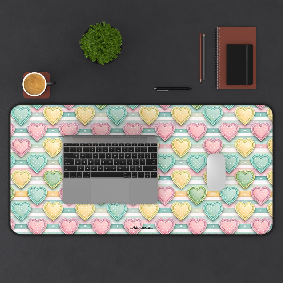 Be Mine; or Not - Launch Pad - Desk Mat - Westport Cove