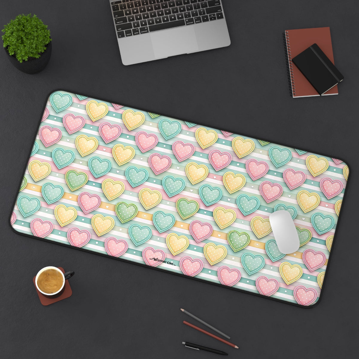 Be Mine; or Not - Launch Pad - Desk Mat - Westport Cove