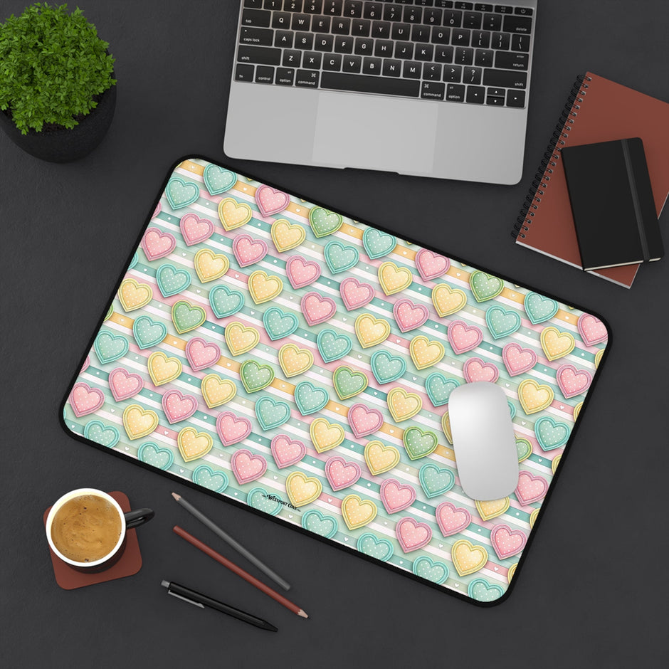 Be Mine; or Not - Launch Pad - Desk Mat - Westport Cove