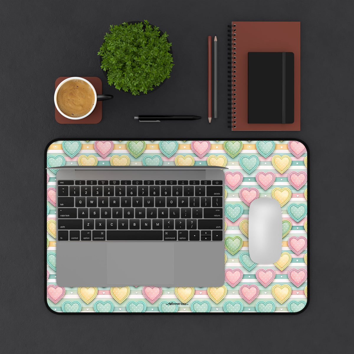 Be Mine; or Not - Launch Pad - Desk Mat - Westport Cove