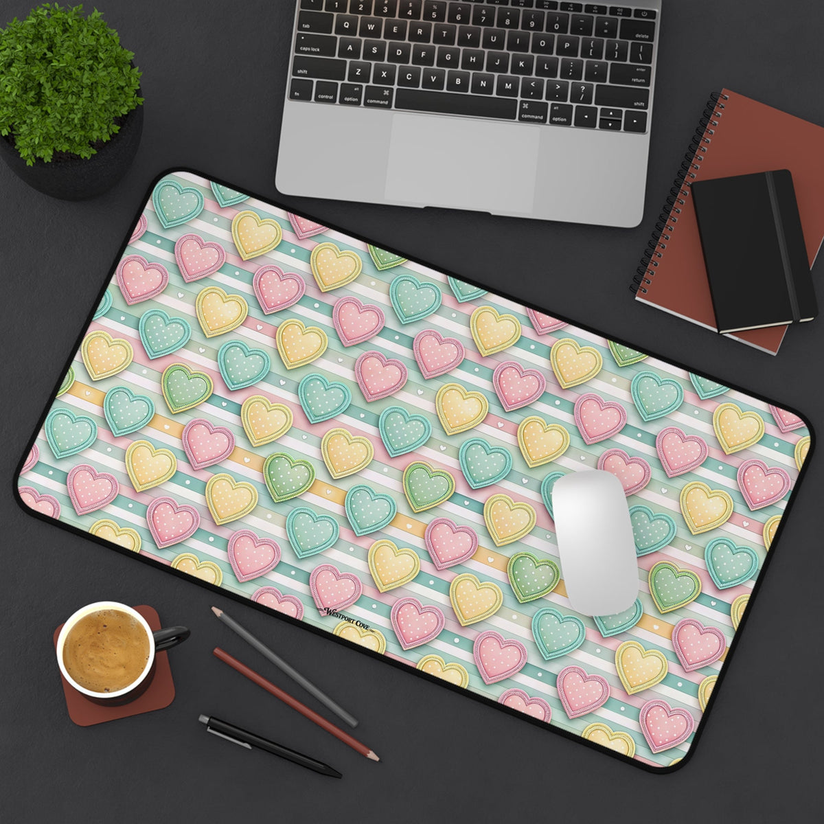 Be Mine; or Not - Launch Pad - Desk Mat - Westport Cove