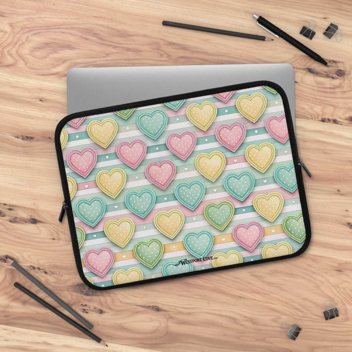 Be Mine; or Not - Safe Harbor Laptop Sleeve - Westport Cove