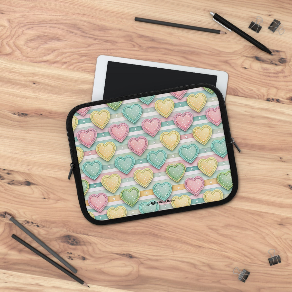 Be Mine; or Not - Safe Harbor Laptop Sleeve - Westport Cove