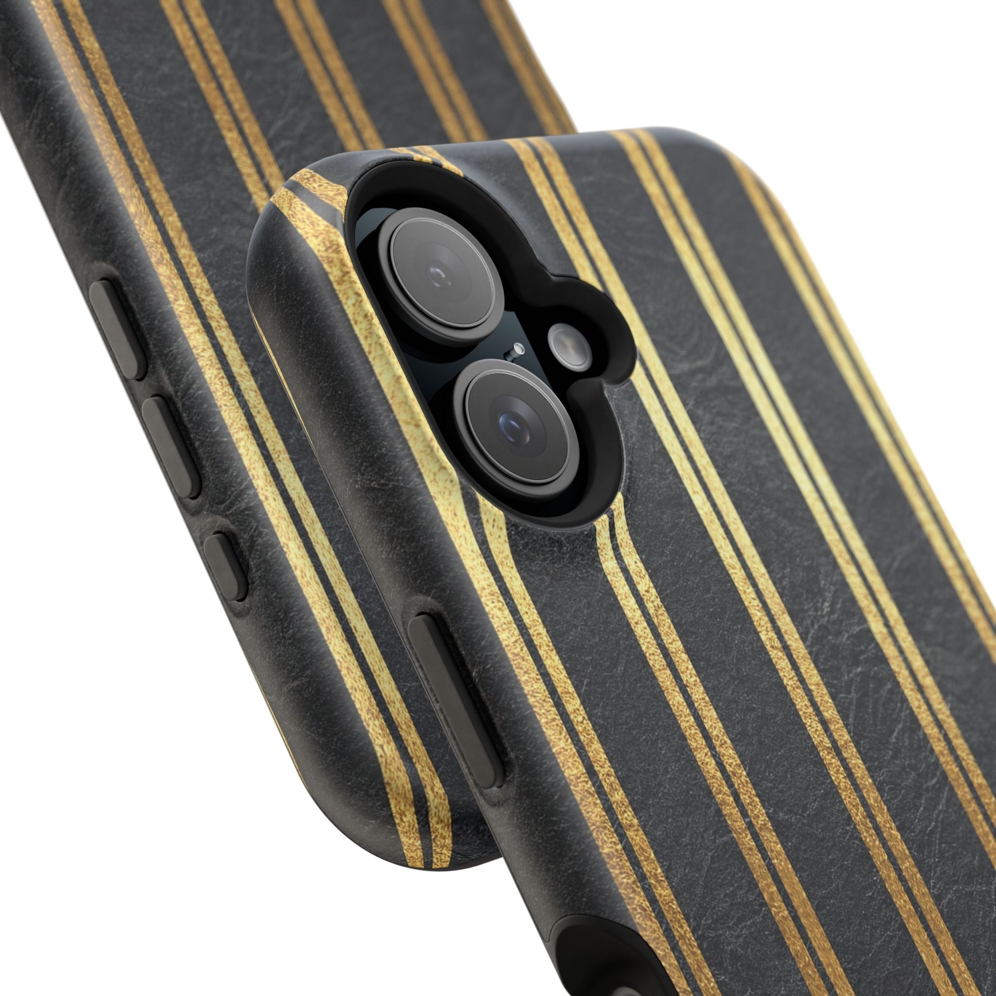 Black Leather - Extreme MagSafe Phone Case - Westport Cove