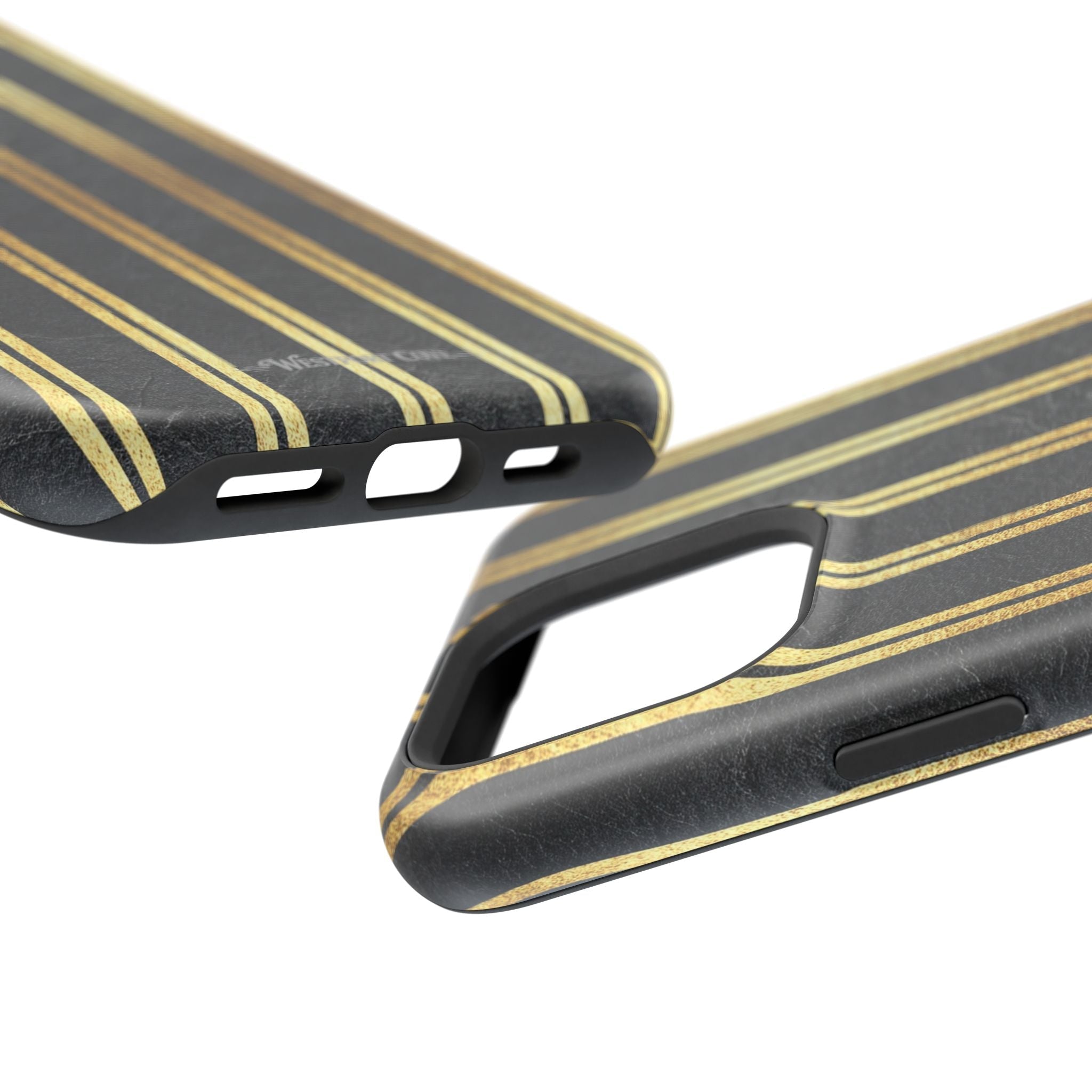 Black Leather - Extreme MagSafe Phone Case - Westport Cove