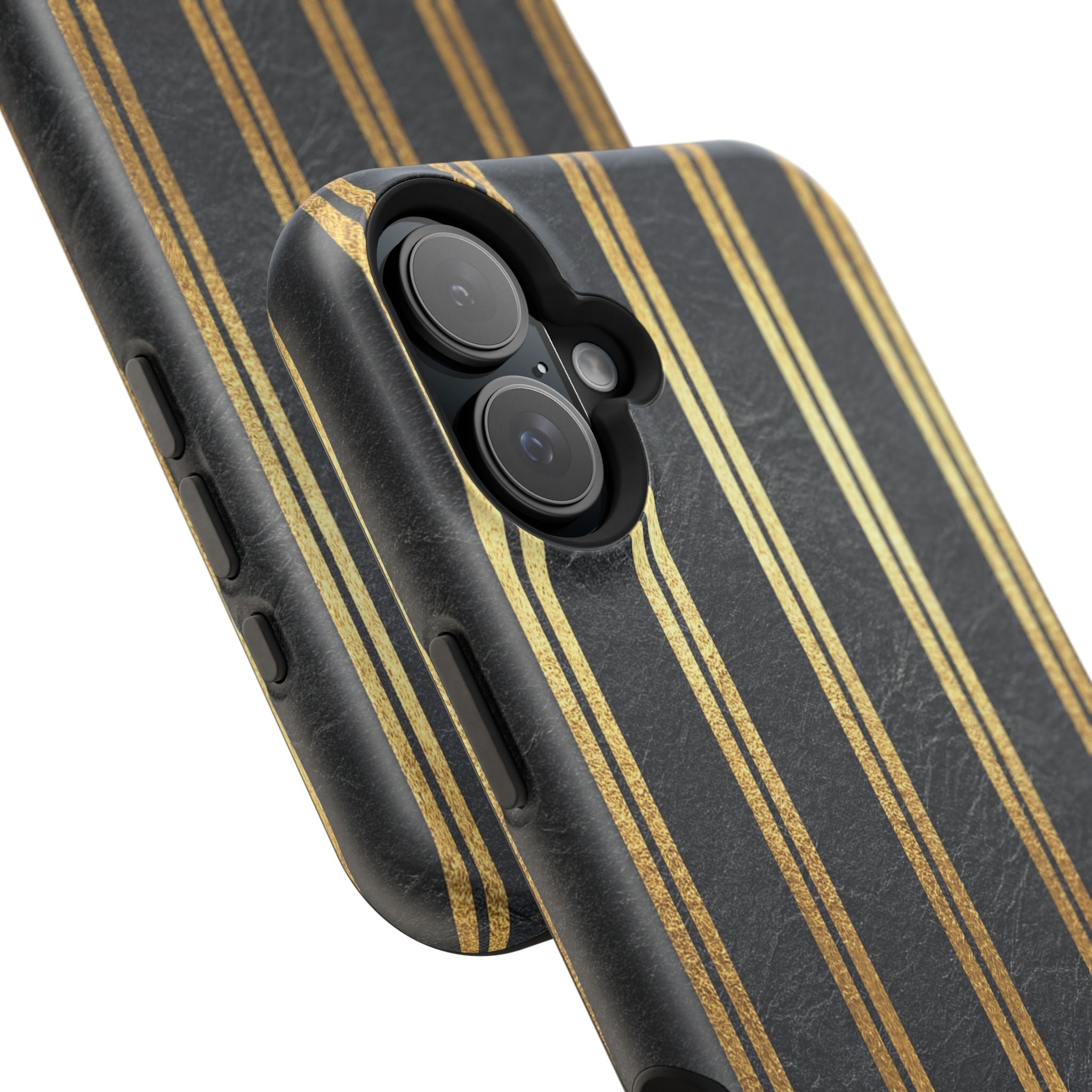 Black Leather - Extreme MagSafe Phone Case - Westport Cove