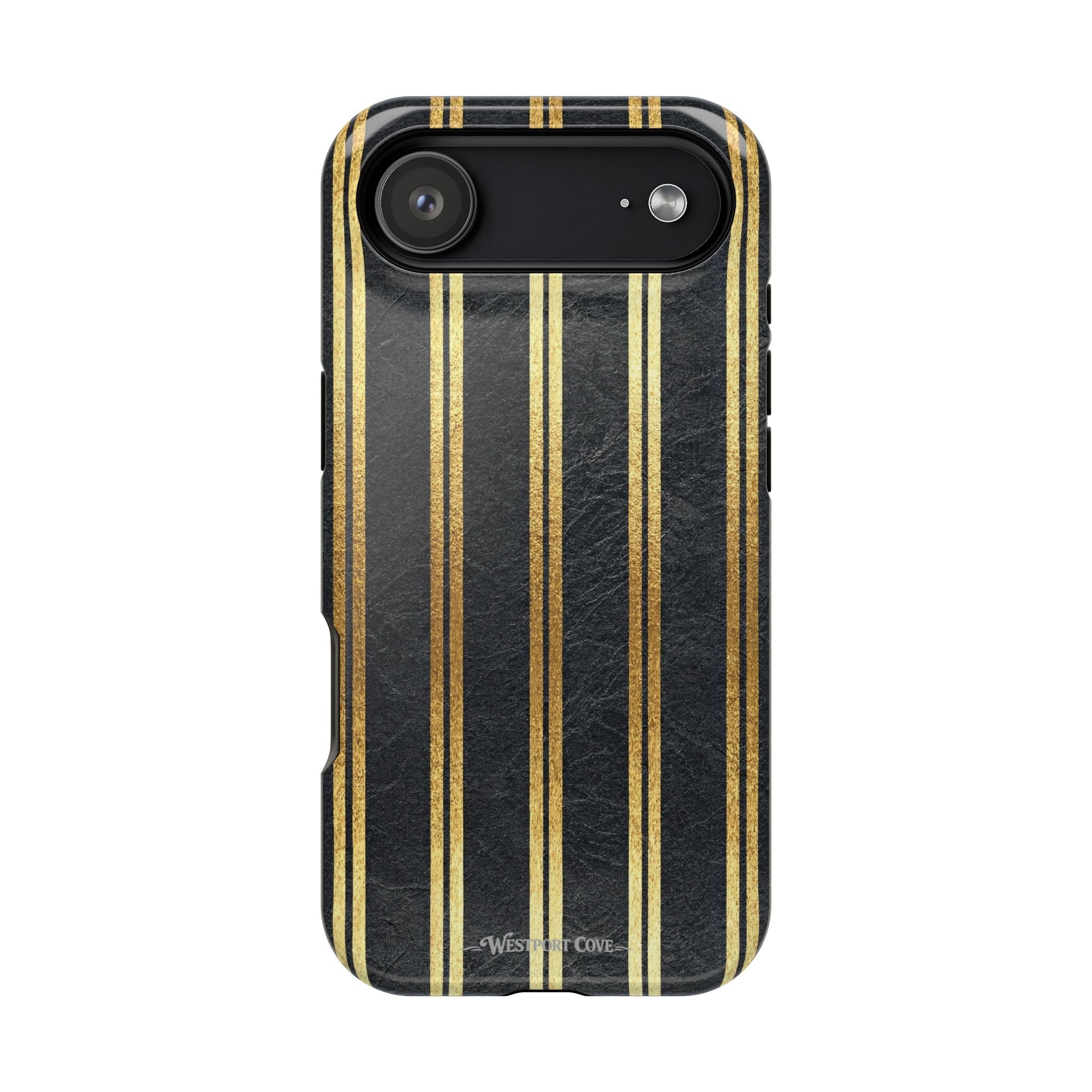Black Leather - Extreme MagSafe Phone Case - Westport Cove