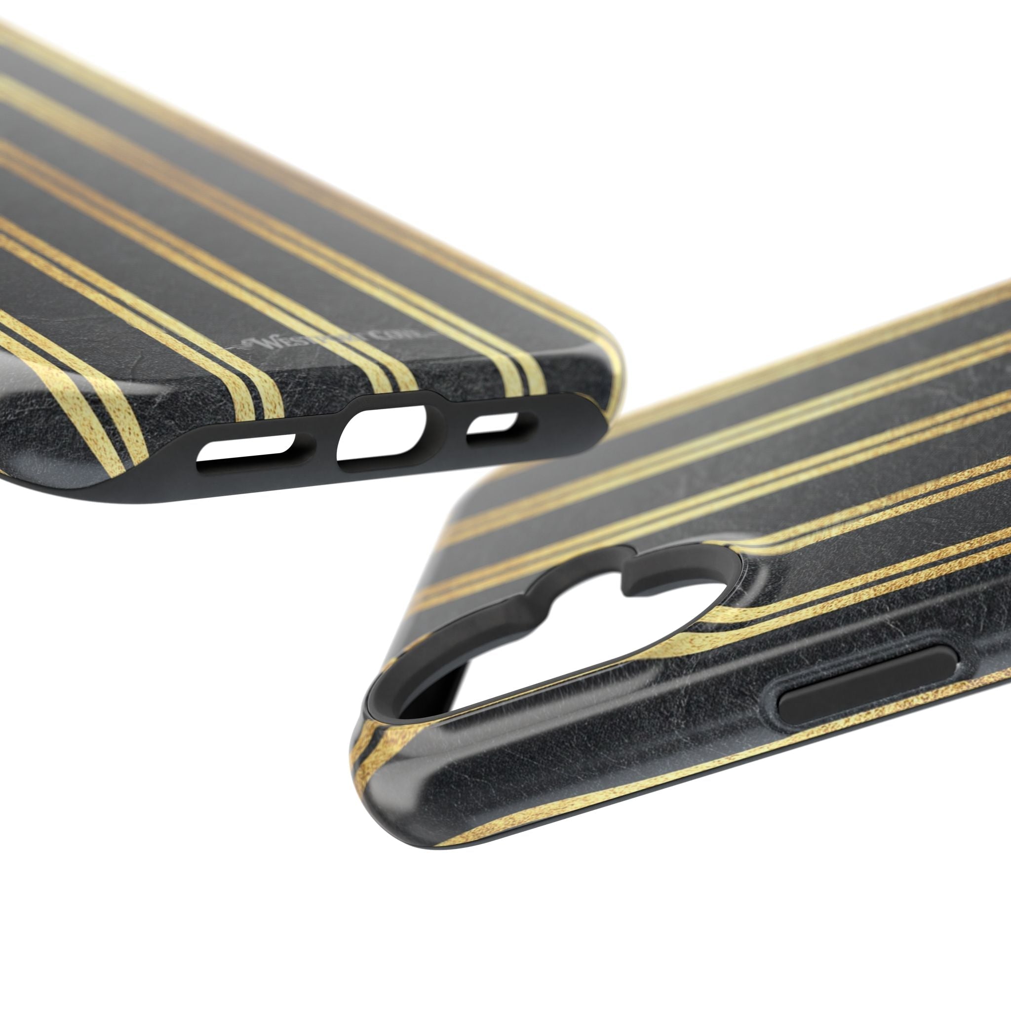 Black Leather - Extreme MagSafe Phone Case - Westport Cove