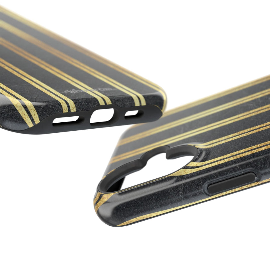 Black Leather - Extreme MagSafe Phone Case - Westport Cove