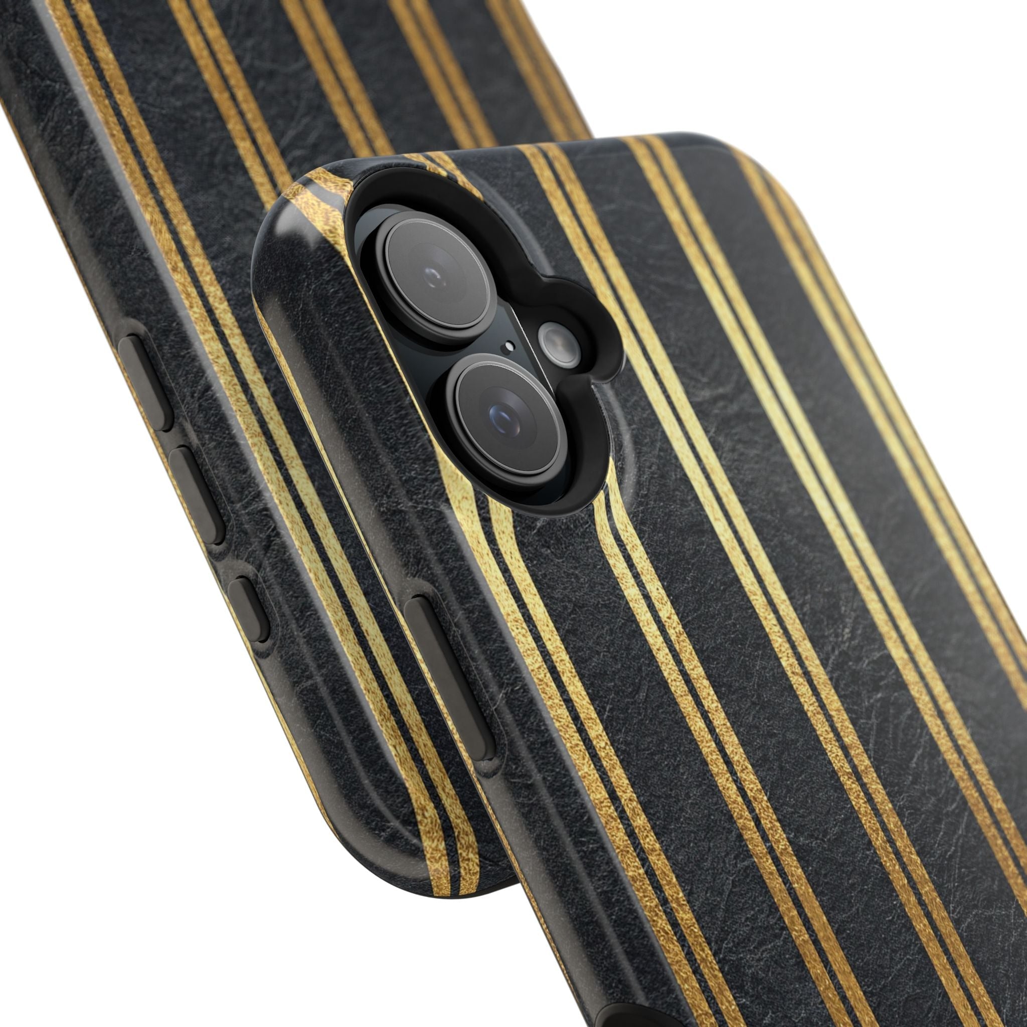 Black Leather - Extreme MagSafe Phone Case - Westport Cove