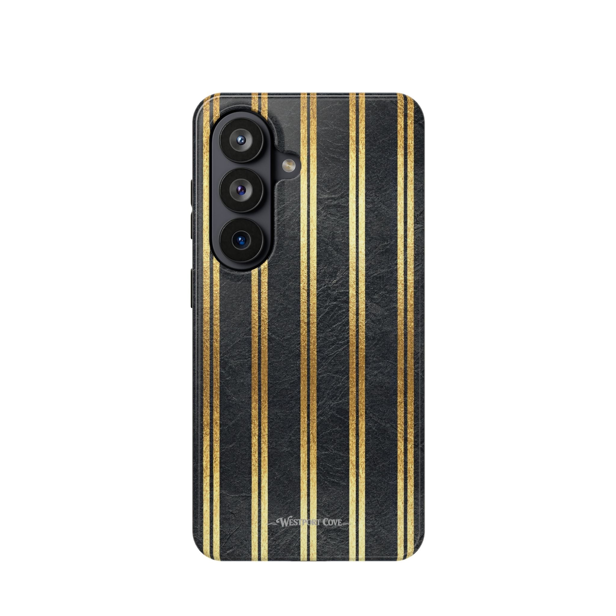 Black Leather - Extreme MagSafe Phone Case - Westport Cove