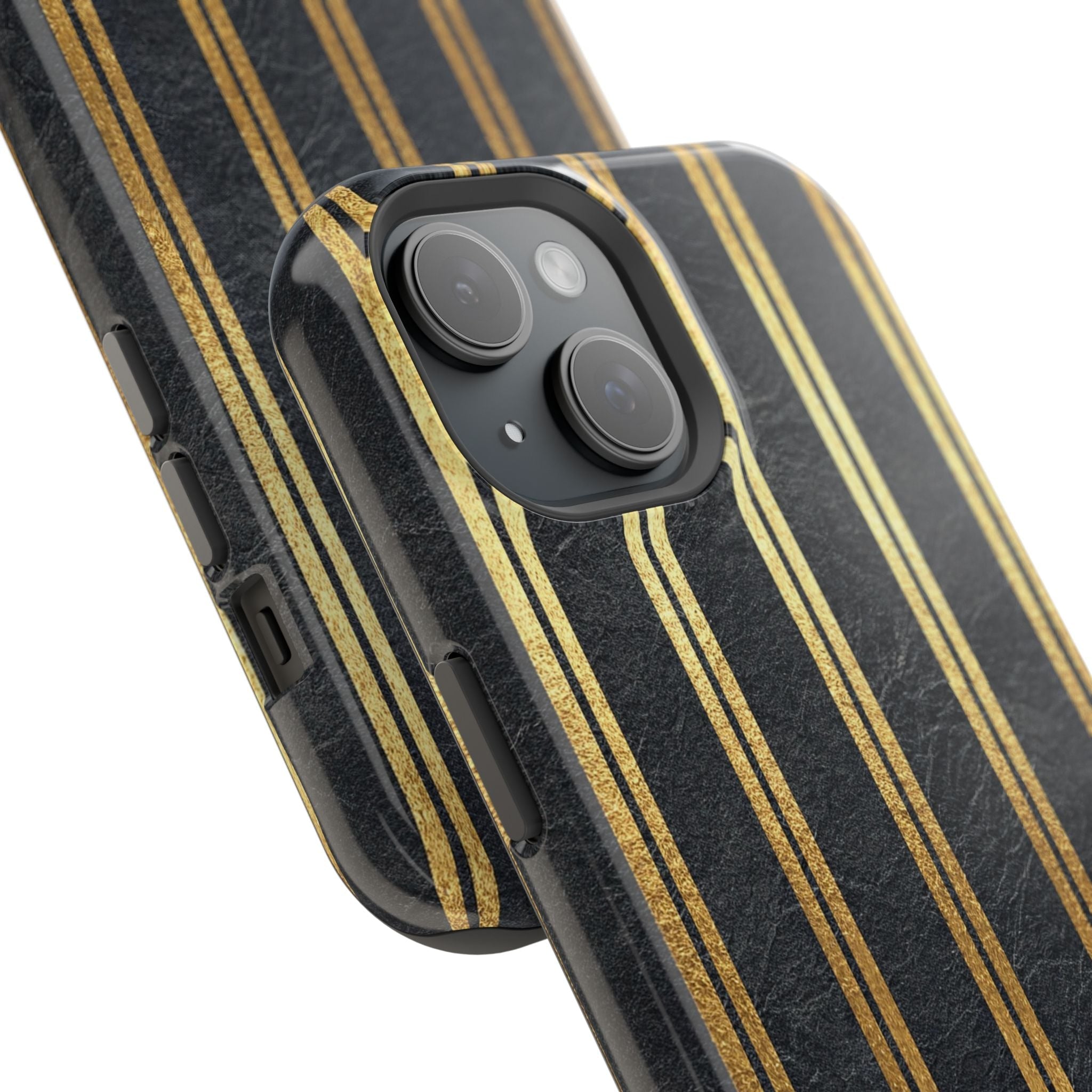 Black Leather - Extreme MagSafe Phone Case - Westport Cove