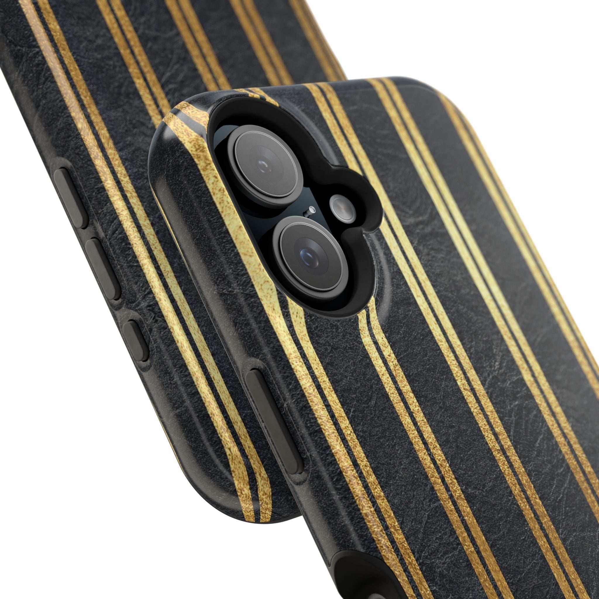 Black Leather - Extreme MagSafe Phone Case - Westport Cove