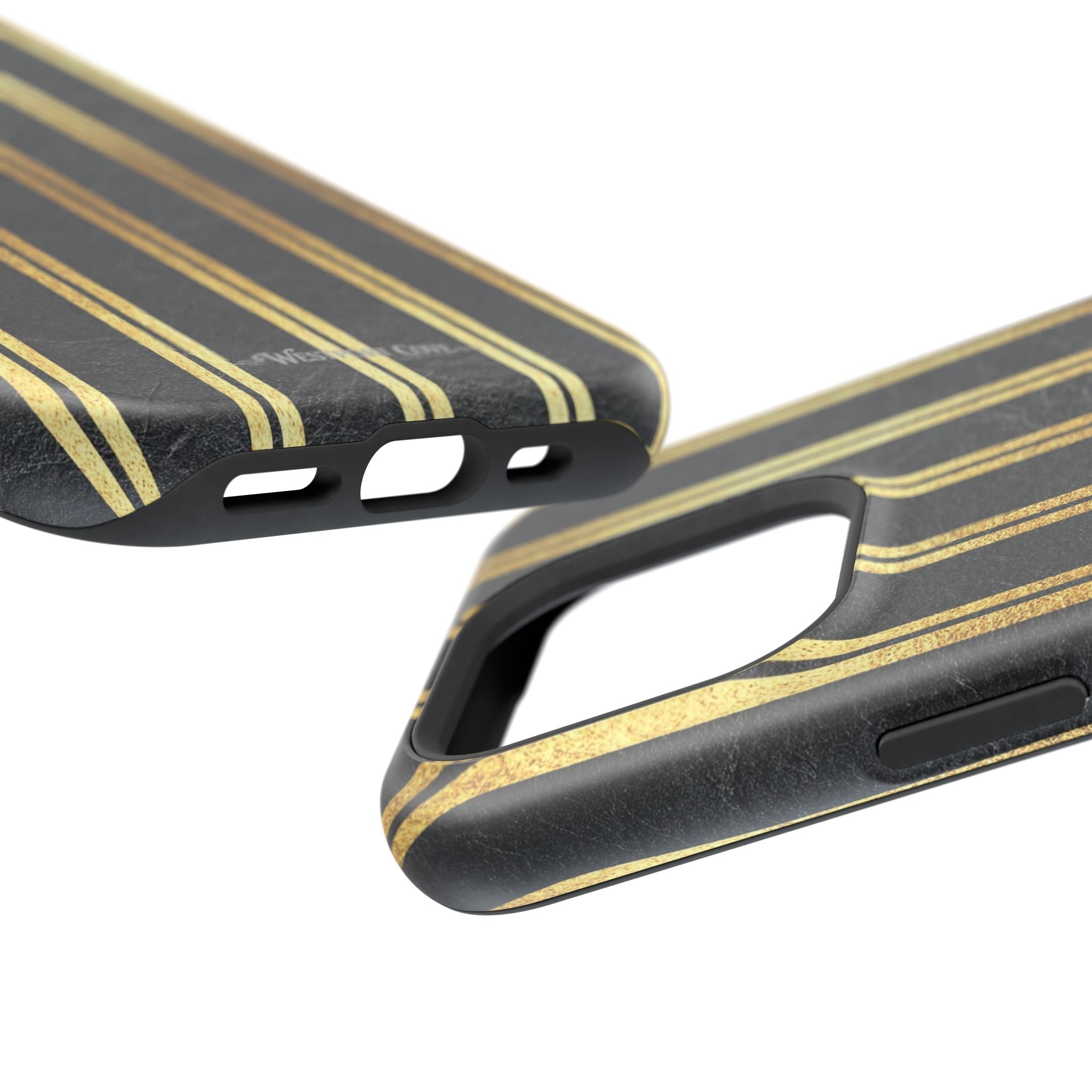 Black Leather - Extreme MagSafe Phone Case - Westport Cove