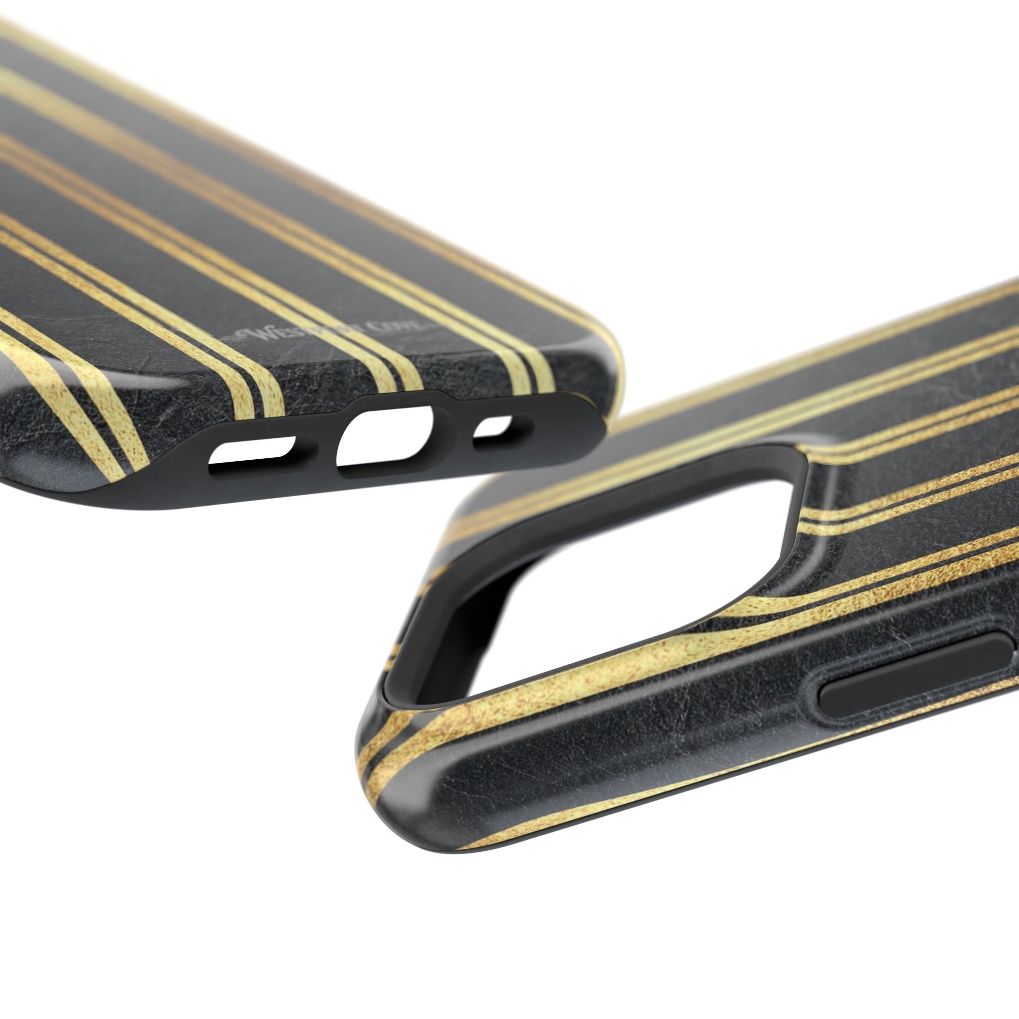 Black Leather - Extreme MagSafe Phone Case - Westport Cove