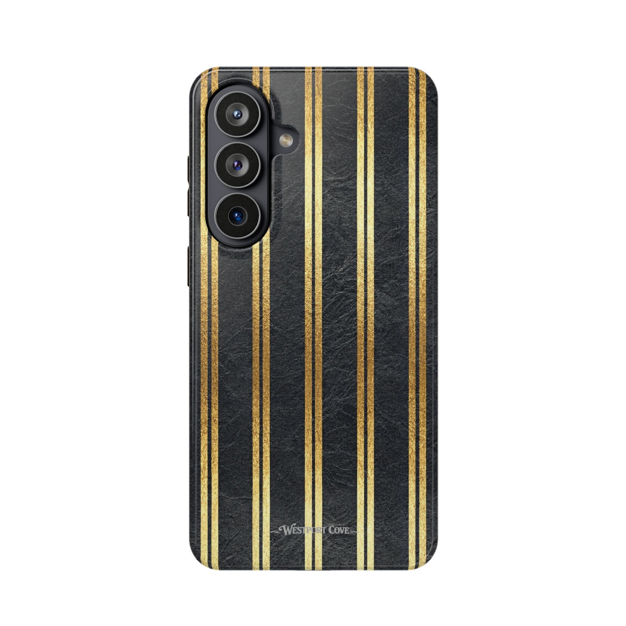 Black Leather - Extreme MagSafe Phone Case - Westport Cove
