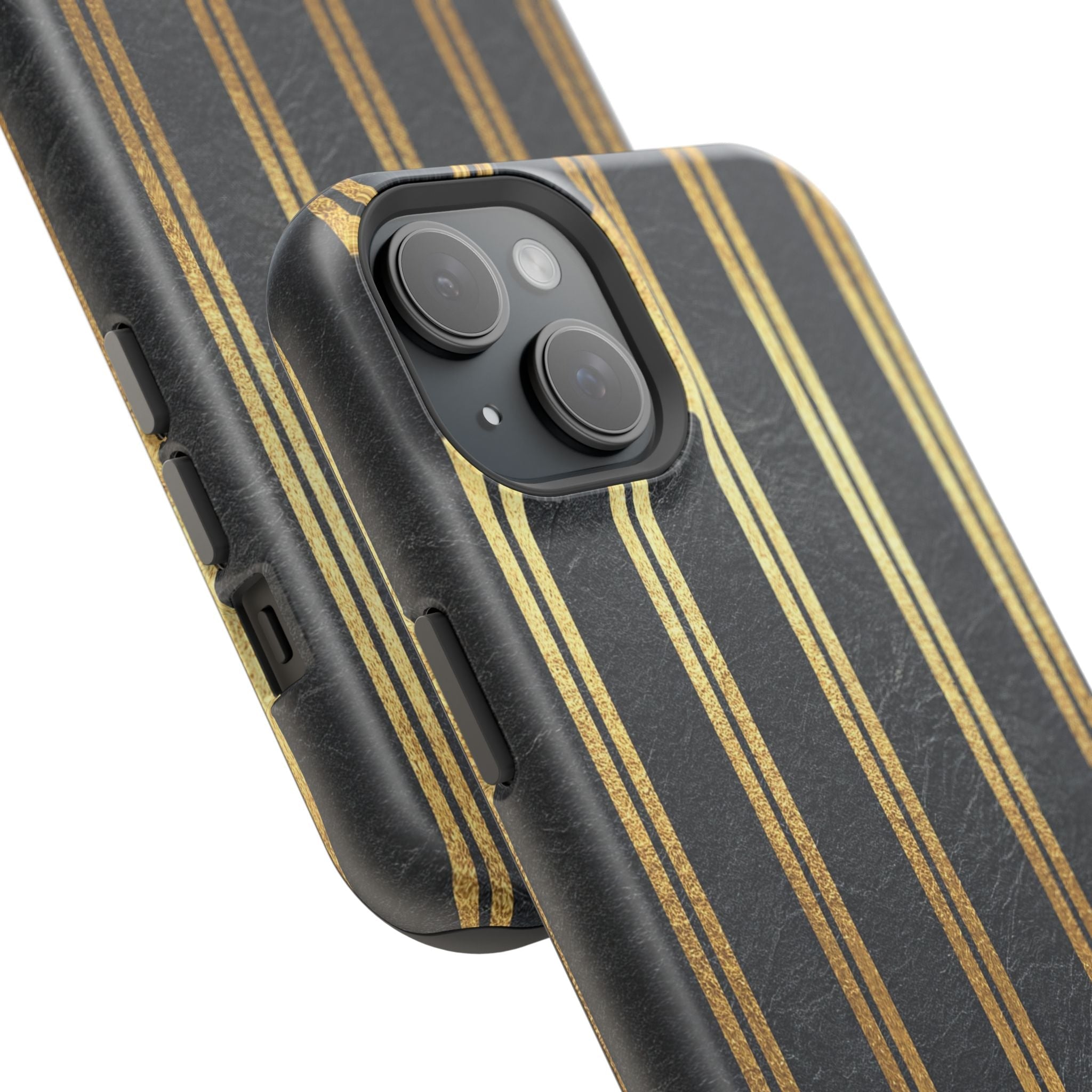 Black Leather - Extreme MagSafe Phone Case - Westport Cove