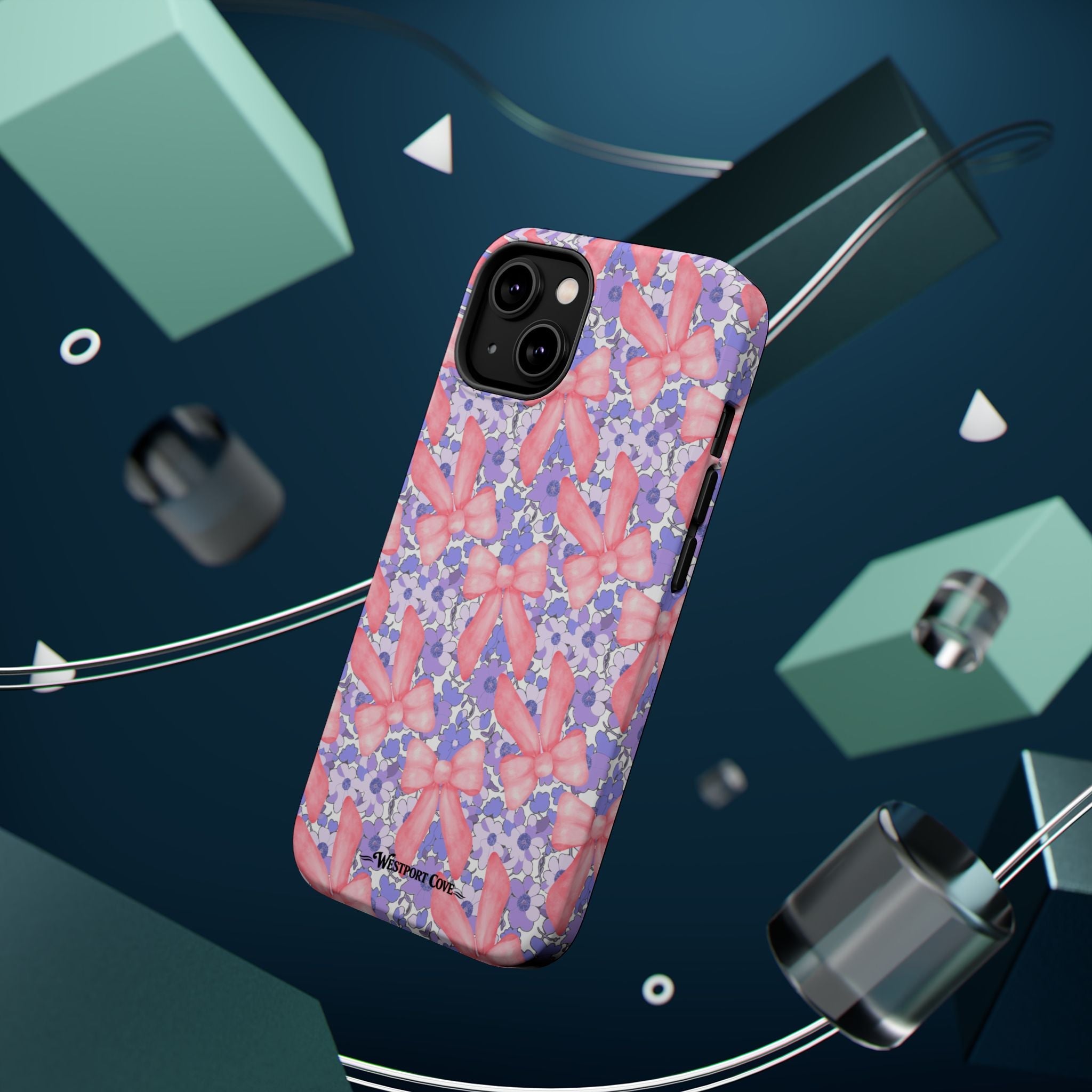 Bow Floral - Extreme MagSafe Phone Case - Westport Cove