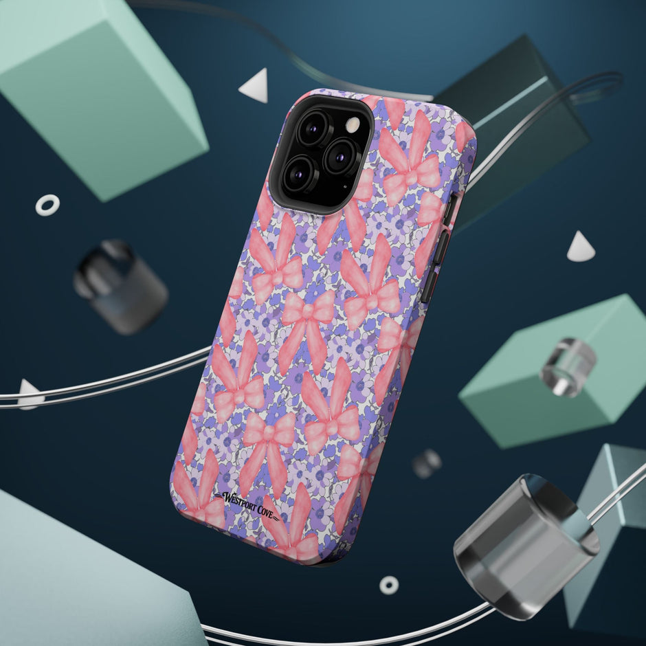 Bow Floral - Extreme MagSafe Phone Case - Westport Cove
