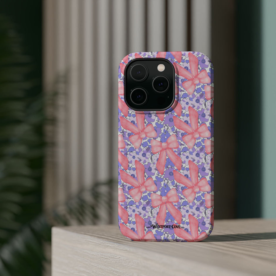 Bow Floral - Extreme MagSafe Phone Case - Westport Cove