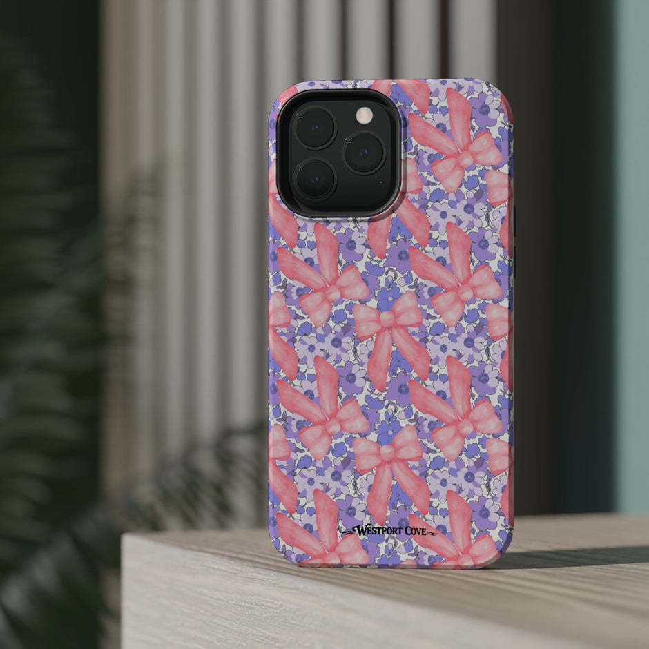 Bow Floral - Extreme MagSafe Phone Case - Westport Cove