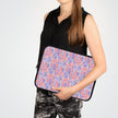 Bow Floral - Safe Harbor Laptop Sleeve - Westport Cove